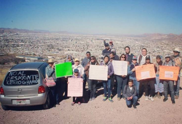 Protestan vs construcción de gasolinera en el Cerro Grande