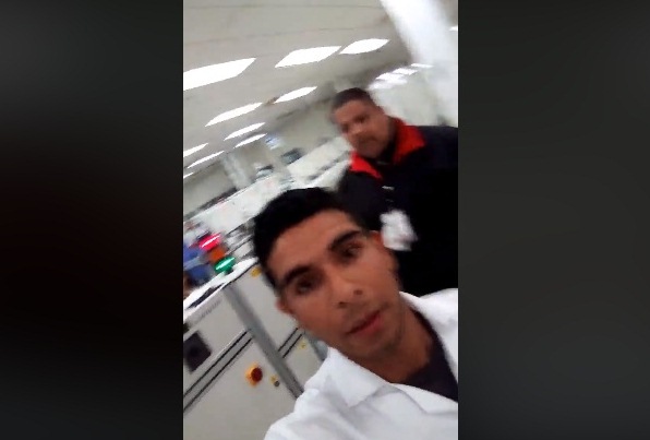 Se queja de la comida en la empresa Sofi de Chihuahua y lo sacan con violencia