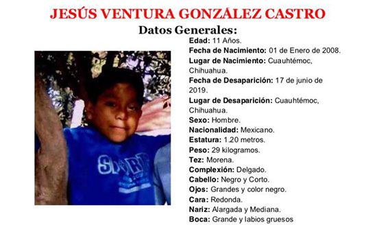 Pesquisa: Buscan a Jesús González; desapareció en Cuauhtémoc