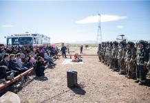 Cadetes de bomberos muestran ante sus familias conocimientos en combate al fuego