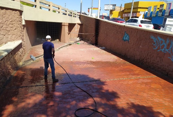 desinfectando