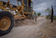 Siguen trabajos de arreglo de calles de terracería en la ciudad