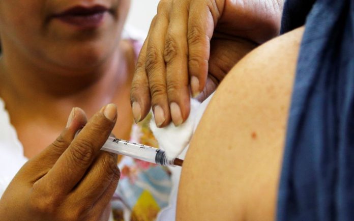 Yellow fever vaccination in Sao Paulo
