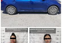 Ciudadana de E.U. era prófuga por tráfico de indocumentados; la AEI la detiene en un auto con placas sobrepuestas