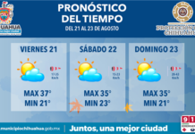 Continuarán temperaturas cálidas para este fin de semana