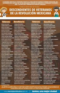 Apoya Municipio a descendientes de revolucionarios 1 veteranos