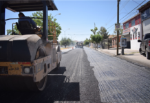 Rehabilitó Gobierno Municipal más de 700 mil metros cuadrados de calles y avenidas este año