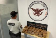 Decomisan 19kg de cristal en Santa Isabel