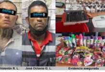 Los capturan con artículos de “roberto” en San Felipe
