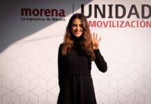 Evidencian a Andrea Chávez por millonaria campaña anticipada