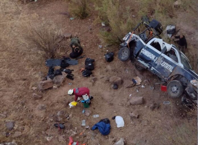 patrulla accidente