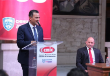 Reconoce Marco Bonilla colaboración con CMIC para desarrollo de la Capital