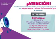 Inicia la recepción de documentos para apoyos alimentarios a personas mayores y con discapacidad