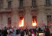 La marcha desde la marcha; se difunde violencia y se olvida el mensaje