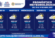 Prevén temperaturas cálidas para esta semana en la ciudad
