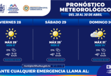 Alcanzará los 31°C la temperatura este fin de semana en la ciudad