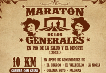 Invita Municipio a la carrera “Maratón Los Generales”