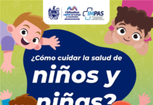 Comparte Municipio tips para preservar la salud de las niñas y niños