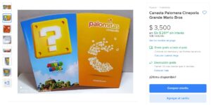 Reventa de palomeras de Mario Bros; usuarios en redes mencionan ser precios abusivos 1 palomera
