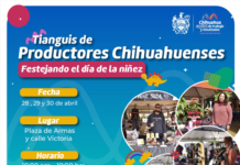 Invita Municipio al Tianguis de Productores Chihuahuenses del 28 al 30 de abril