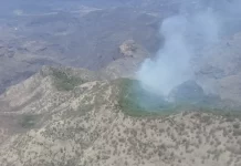 Refuerza Gobierno del Estado equipos para combatir incendios en zona serrana
