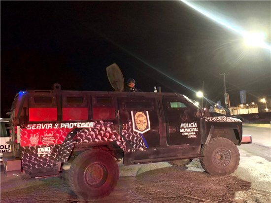 policía