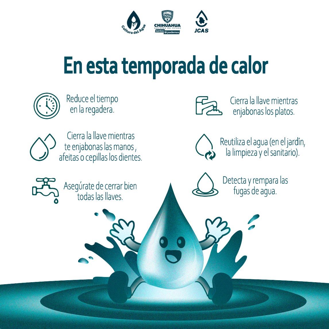 Recomendaciones para el uso responsable del agua - Plática Chihuahua