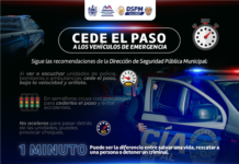 Pide Municipio ceder el paso a vehículos de emergencia