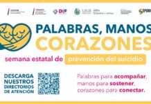 Anuncia Salud actividades de la Semana Estatal de Prevención del suicidio 2023