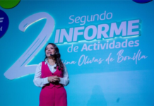 Presenta Karina Olivas 2do Informe de Actividades del DIF Municipal