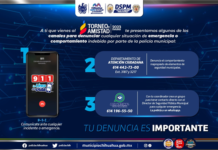 Ofrece Municipio aplicaciones de seguridad a visitantes del Torneo de la Amistad
