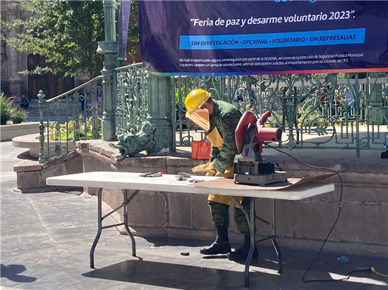 canje de armas