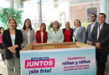 Se suma Congreso del Estado a la campaña del DIF Estatal “Juntos sin Frío”