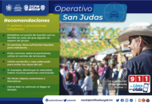 Mantendrá Policía Municipal y Bomberos vigilancia por celebración en San Judas Tadeo