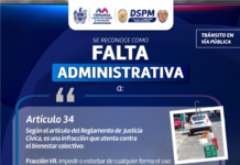 lImpedir o estorbar el libre tránsito en espacios públicos constituye una falta