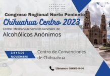 Celebrarán en Chihuahua el Congreso Regional de Alcohólicos Anónimos