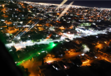 Pide Municipio no lanzar luces ópticas o láseres hacia Helicópteros o autos en movimiento
