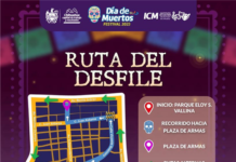 Recuerda que cerrarán algunas calles del Centro por ruta del desfile del Día de Muertos