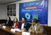 Entrega Turismo distintivos “Moderniza” y “Punto Limpio” a empresas delicienses