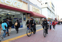 Refuerza Policía Municipal vigilancia en el Centro por compras navideñas