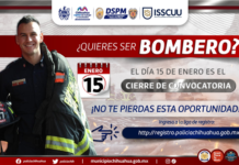 Este 15 de enero último día para unirte al H. Cuerpo de Bomberos