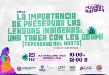 Invita Cultura a charlas en favor de la documentación, preservación y difusión de las lenguas originarias