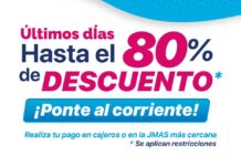 Anuncia JCAS últimos días para aprovechar descuentos del programa “El que Nada Debe Agua Tiene”