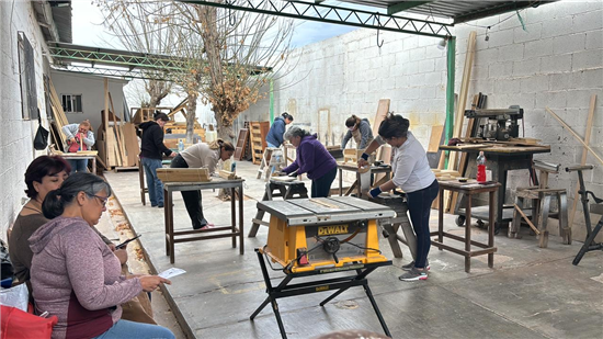 carpintería mujeres