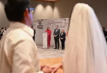 Se casaron 500 parejas en los Matrimonios Colectivos 2024