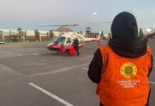Lleva a cabo Gobierno del Estado traslado aéreo de emergencia