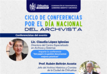 Participa en el ciclo de conferencias que realizarán por el Día del Archivista