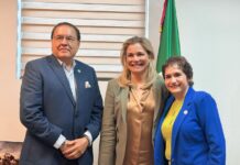 Recibe Maru Campos a nueva mesa directiva de Canaco Ciudad Juárez