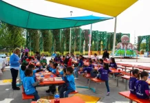 Disfrutan niñas y niños de la Casa Cuna del DIF Estatal convivio en el “Parque El Colibrí”