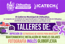 Aún estás a tiempo para inscribirte a los talleres de capacitación